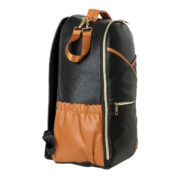 Large Diaper Backpack – Black Coffee - Image 2