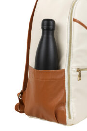 Small Diaper Backpack – Cappuccino - Image 9