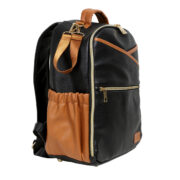 Small Diaper Backpack – Black Coffee - Image 2