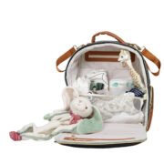 Small Diaper Backpack – Cappuccino - Image 8