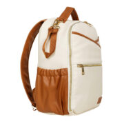 Small Diaper Backpack – Cappuccino - Image 2