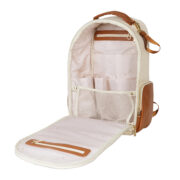Small Diaper Backpack – Cappuccino - Image 7