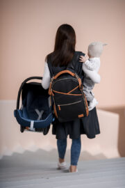 Large Diaper Backpack – Black Coffee - Image 20