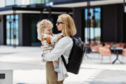 Large Diaper Backpack – Espresso - Image 3