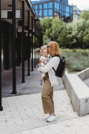 Small Diaper Backpack – Espresso - Image 16
