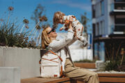 Small Diaper Backpack – Cappuccino - Image 19