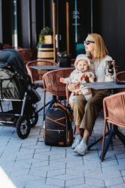 Large Diaper Backpack – Black Coffee - Image 17