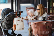 Small Diaper Backpack – Cappuccino - Image 17