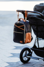 Small Diaper Backpack – Black Coffee - Image 14