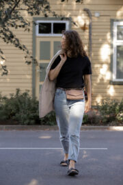 Crossbody Leather Bag KOKUKA - Small - Image 11