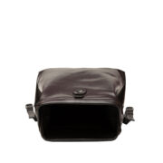 Black Leather Backpack - Medium & Large Size - Image 3