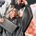 Chain Shoulder Bag - Black