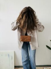 Crossbody Leather Bag KOKUKA - Small - Image 6
