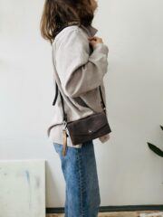 Crossbody Leather Bag KOKUKA - Small - Image 4