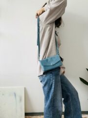 Crossbody Leather Bag KOKUKA - Small - Image 5