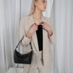 Soft Leather Baguette Handbag Selena