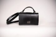 Small Briefcase Handbag - Black - Image 2