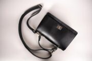 Small Briefcase Handbag - Black - Image 5