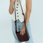 Crossbody Bag MUSA - Brown