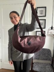 Hobo Bag Heart - Brown - Image 2