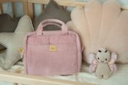 Large Make-Up Bag - Baby Pink - Image 2