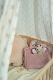 Large Make-Up Bag - Baby Pink - Image 3