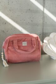 Make-Up Bag Set of 2 - Coral - Image 8