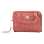 Large Make-Up Bag - Coral