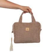 Large Make-Up Bag - Latte - Image 4