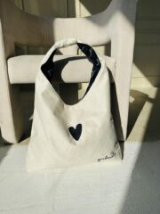 Moon Bag Heart - White - Image 5
