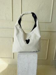 Moon Bag Heart - White - Image 7