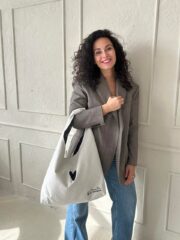Moon Bag Heart - White - Image 3